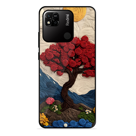 Nature Tree Printed Protective Phone Cover for Xiaomi Redmi 10A