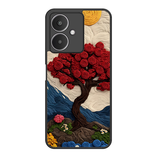 Nature Tree Printed Protective Phone Cover for Xiaomi Redmi 13C 5G