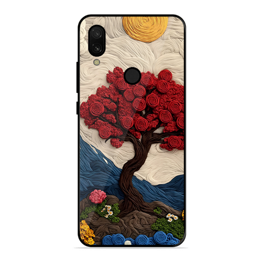 Nature Tree Printed Protective Phone Cover for Xiaomi Redmi 7