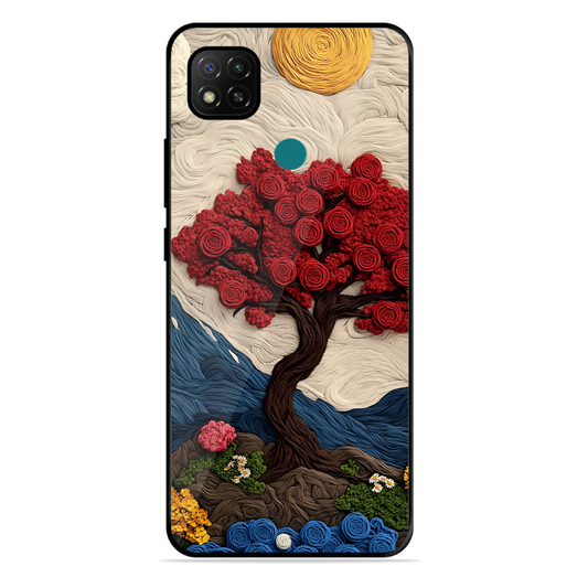Nature Tree Printed Protective Phone Cover for Xiaomi Redmi 9 Activ