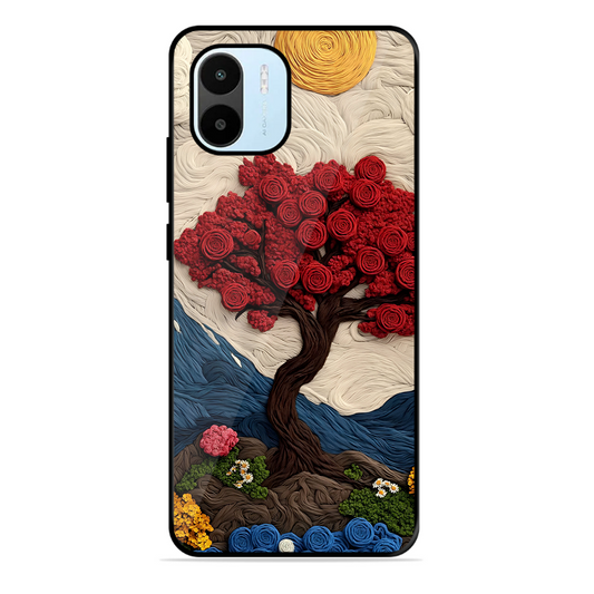 Nature Tree Printed Protective Phone Cover for Xiaomi Redmi A1 2022