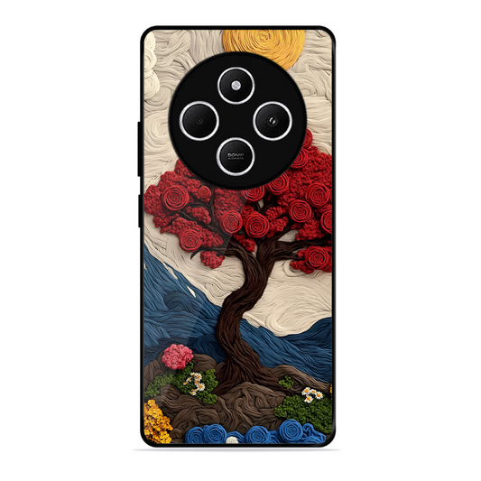 Nature Tree Printed Protective Phone Cover for Xiaomi Redmi A4 5G