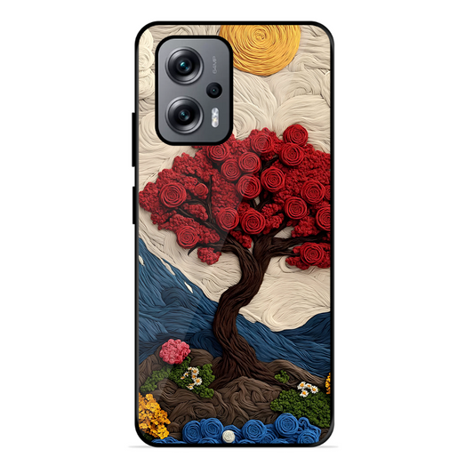 Nature Tree Printed Protective Phone Cover for Xiaomi Redmi K50I 5G