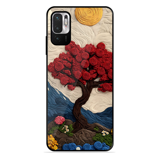 Nature Tree Printed Protective Phone Cover for Xiaomi Redmi Note 10T 5G