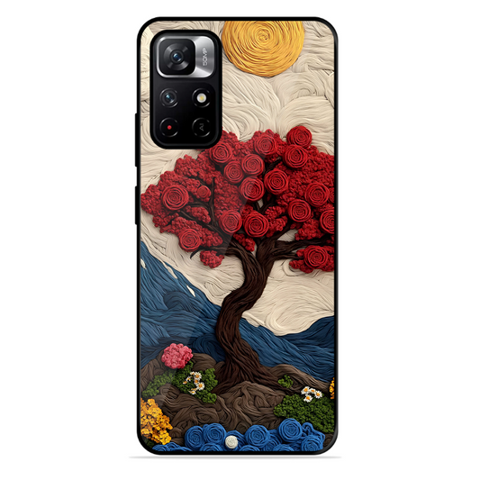 Nature Tree Printed Protective Phone Cover for Xiaomi Redmi Note 11T 5G