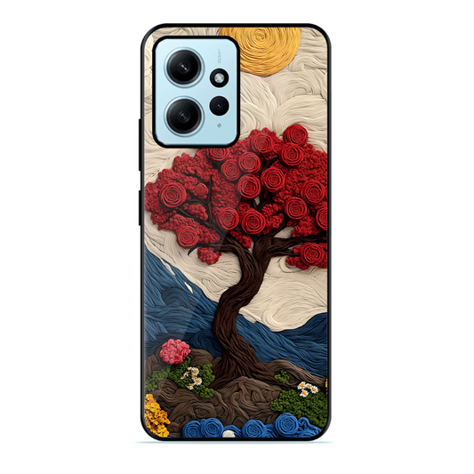 Nature Tree Printed Protective Phone Cover for Xiaomi Redmi Note 12 4G