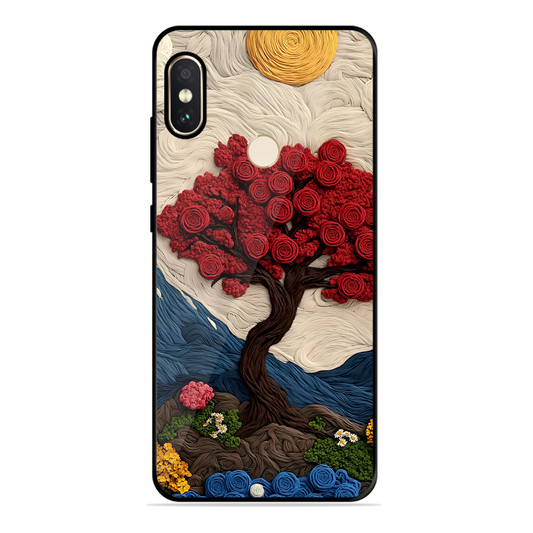 Nature Tree Printed Protective Phone Cover for Xiaomi Redmi Note 5 Pro