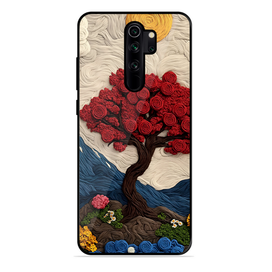Nature Tree Printed Protective Phone Cover for Xiaomi Redmi Note 8 Pro