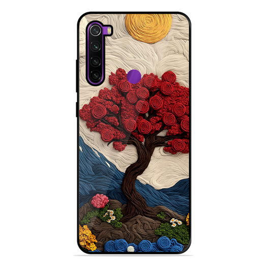 Nature Tree Printed Protective Phone Cover for Xiaomi Redmi Note 8