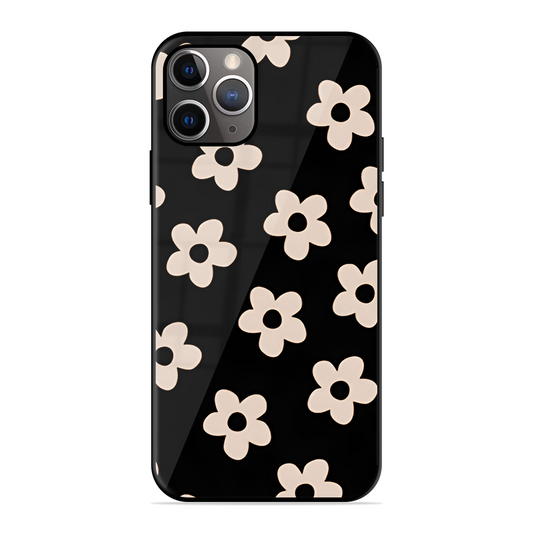 White Flower Printed Protective Phone Cover for iPhone 11 Pro Max