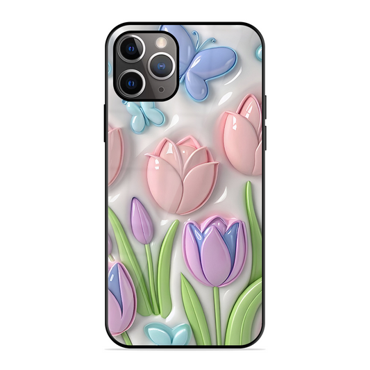 Lotus Flower Printed Protective Phone Cover for iPhone 11 Pro Max
