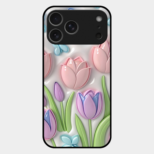 Lotus Flower Printed Protective Phone Cover for iPhone 17 Pro Max