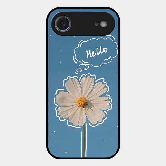 Hello Flower Printed Protective Phone Cover for iPhone Air