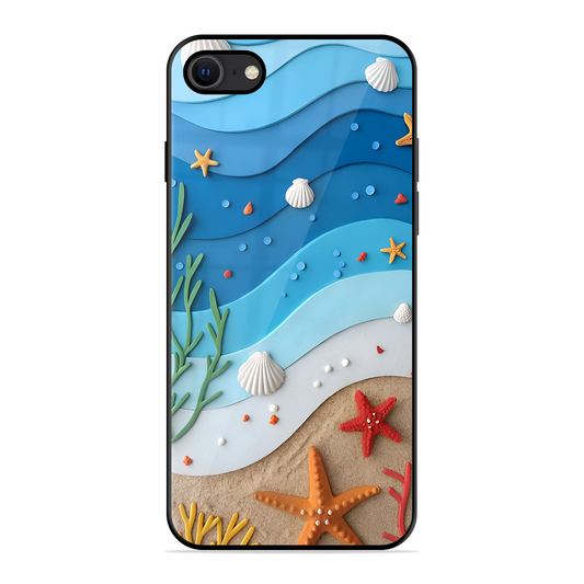 Beach Thing Printed Protective Phone Cover for iPhone SE 2020