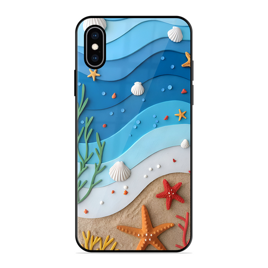 Beach Thing Printed Protective Phone Cover for iPhone XS Max