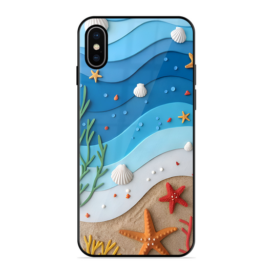 Beach Thing Printed Protective Phone Cover for iPhone X