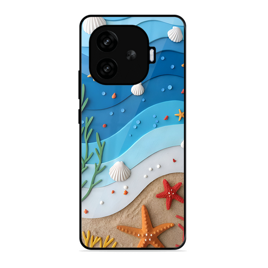 Beach Thing Printed Protective Phone Cover forIqoo Neo 10R 5G