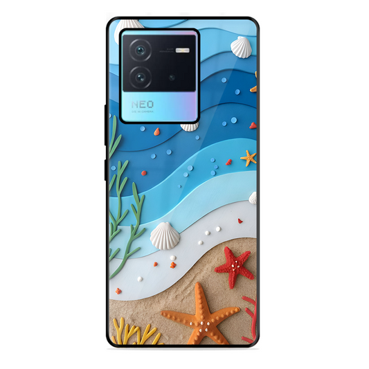 Beach Thing Printed Protective Phone Cover forIqoo Neo 6 5G