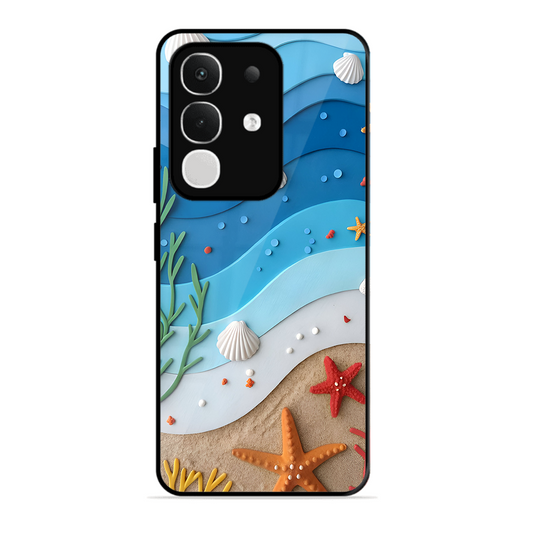 Beach Thing Printed Protective Phone Cover forIqoo Z10X 5G