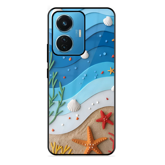 Beach Thing Printed Protective Phone Cover forIqoo Z6 44W