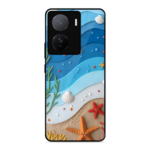 Beach Thing Printed Protective Phone Cover forIqoo Z7 5G