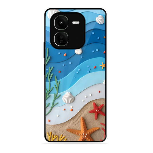 Beach Thing Printed Protective Phone Cover forIqoo Z9X 5G