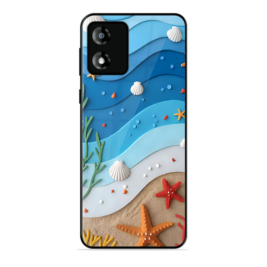 Beach Thing Printed Protective Phone Cover forMotorola Moto E13