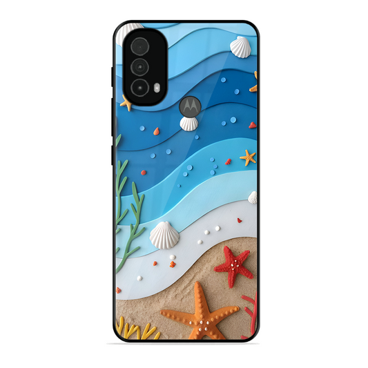 Beach Thing Printed Protective Phone Cover forMotorola Moto E40