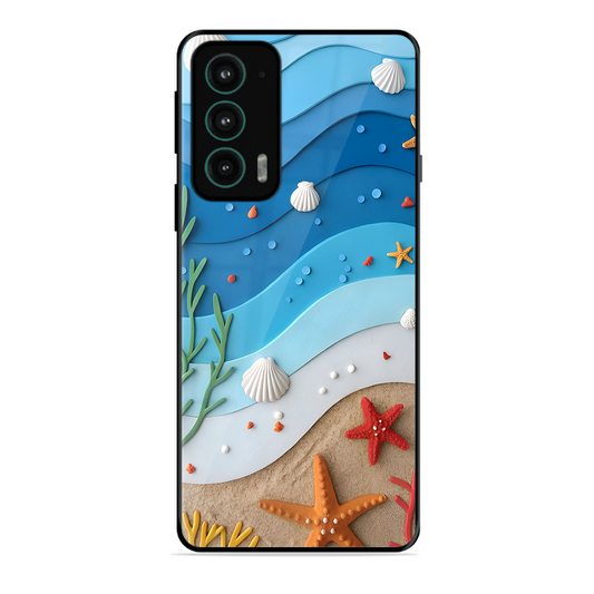 Beach Thing Printed Protective Phone Cover forMotorola Moto Edge 20