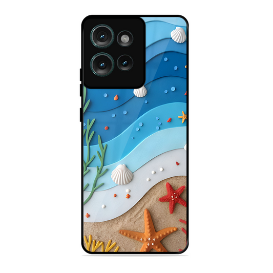 Beach Thing Printed Protective Phone Cover forMotorola Moto Edge 50 5G