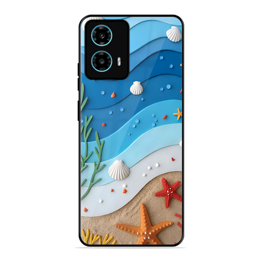 Beach Thing Printed Protective Phone Cover forMotorola Moto G34 5G