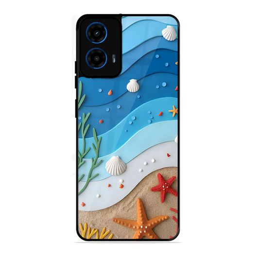 Beach Thing Printed Protective Phone Cover forMotorola Moto G45 5G
