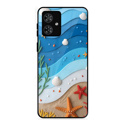 Beach Thing Printed Protective Phone Cover forMotorola Moto G54 5G