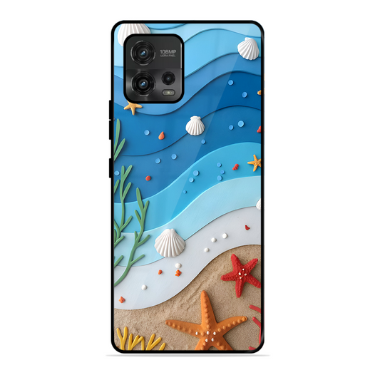 Beach Thing Printed Protective Phone Cover forMotorola Moto G72