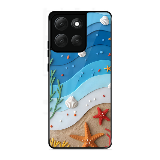 Beach Thing Printed Protective Phone Cover forMotorola Moto G86 5G