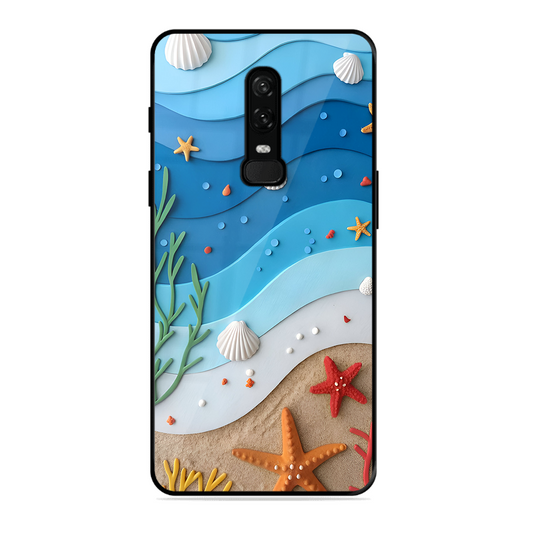 Beach Thing Printed Protective Phone Cover forOneplus 6