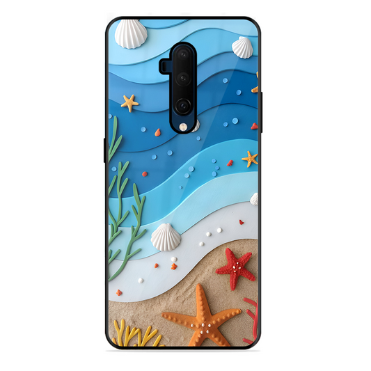 Beach Thing Printed Protective Phone Cover forOneplus 7T Pro