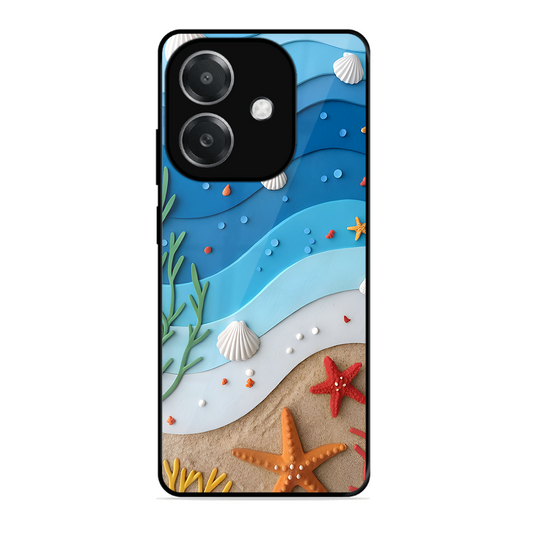 Beach Thing Printed Protective Phone Cover forOppo A3X 5G