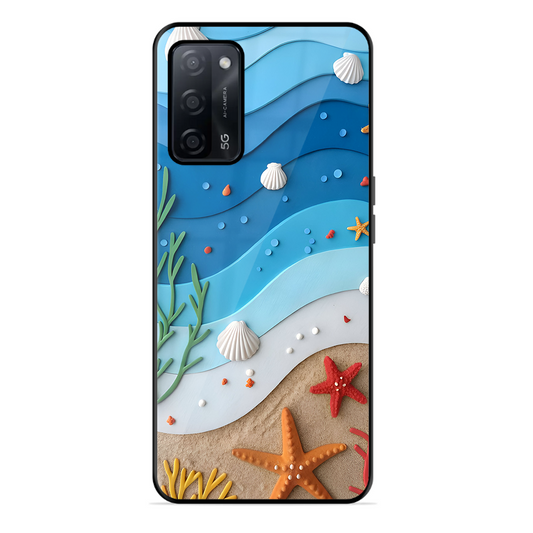 Beach Thing Printed Protective Phone Cover forOppo A53S 5G