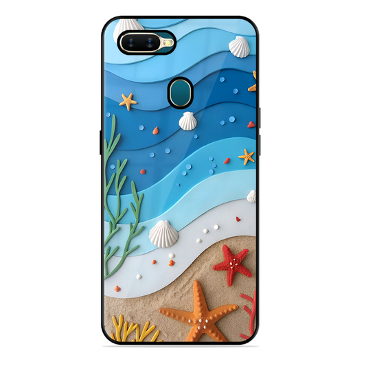 Beach Thing Printed Protective Phone Cover forOppo A7
