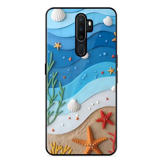 Beach Thing Printed Protective Phone Cover forOppo A9 2020