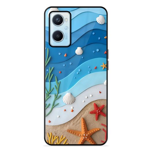 Beach Thing Printed Protective Phone Cover forOppo A96