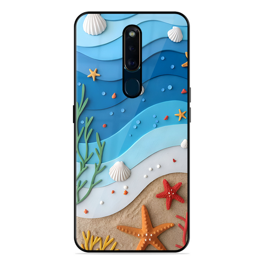 Beach Thing Printed Protective Phone Cover forOppo F11 Pro