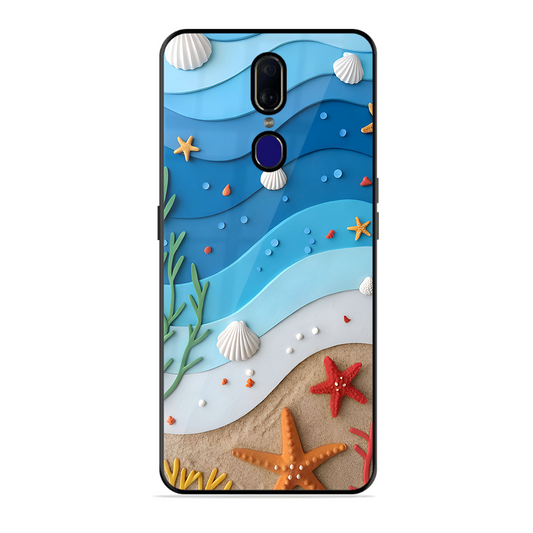 Beach Thing Printed Protective Phone Cover forOppo F11