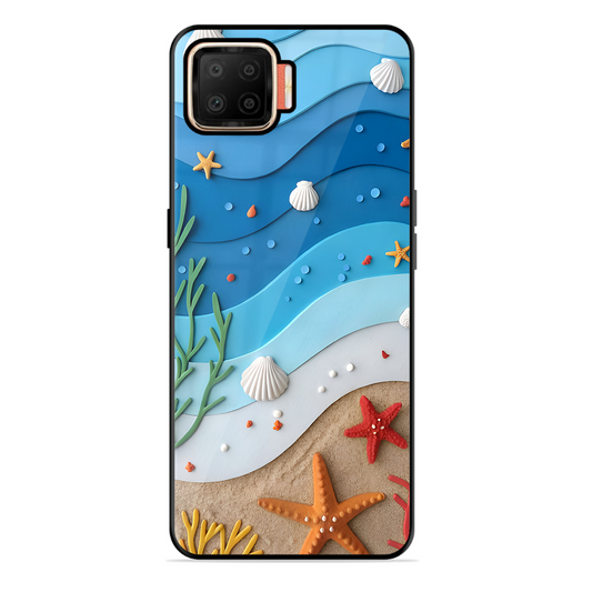 Beach Thing Printed Protective Phone Cover forOppo F17