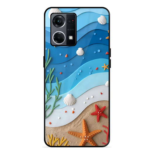 Beach Thing Printed Protective Phone Cover forOppo F21S Pro 4G