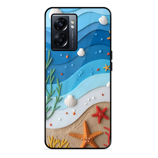 Beach Thing Printed Protective Phone Cover forOppo K10 5G
