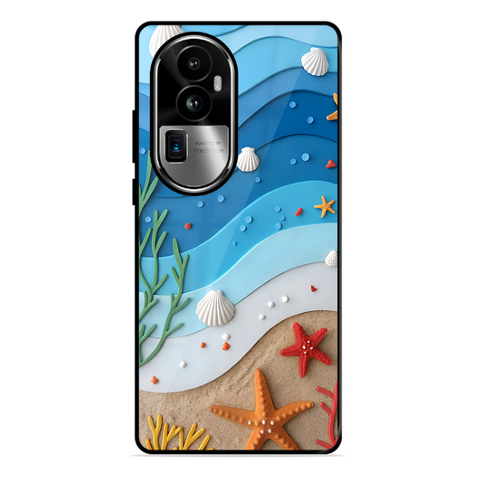 Beach Thing Printed Protective Phone Cover forOppo Reno 10 Pro Plus 5G