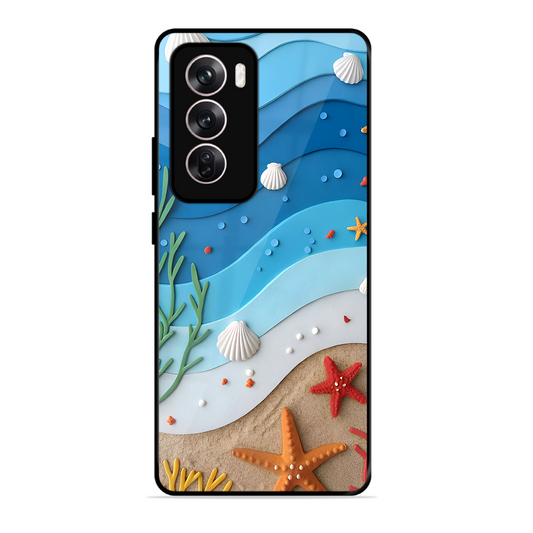 Beach Thing Printed Protective Phone Cover forOppo Reno 12 5G