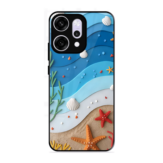 Beach Thing Printed Protective Phone Cover forOppo Reno 14 Pro 5G